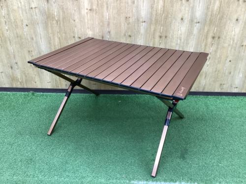 Coleman (コールマン) アウトドアテーブル 170-7632 廃盤品 約106×70×60cm ブラウン コンフォートマスター ラウンジロールテーブル