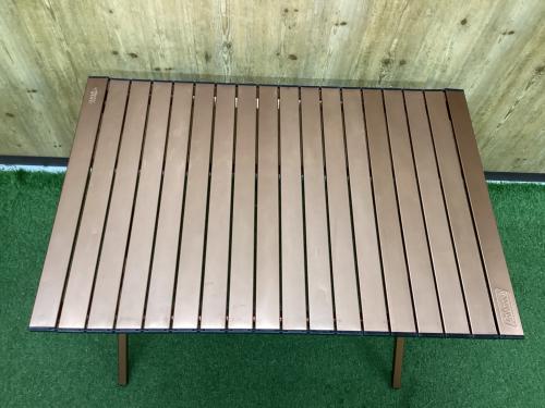 Coleman (コールマン) アウトドアテーブル 170-7632 廃盤品 約106×70×60cm ブラウン コンフォートマスター ラウンジロールテーブル
