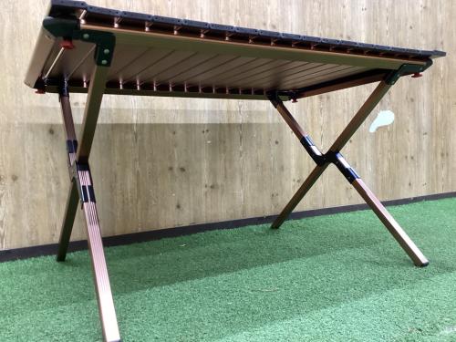 Coleman (コールマン) アウトドアテーブル 170-7632 廃盤品 約106×70×60cm ブラウン コンフォートマスター ラウンジロールテーブル
