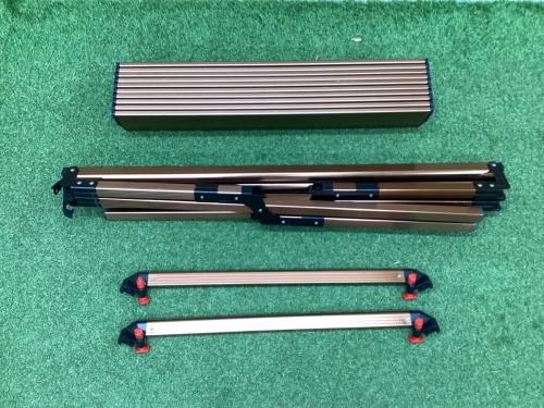 Coleman (コールマン) アウトドアテーブル 170-7632 廃盤品 約106×70×60cm ブラウン コンフォートマスター ラウンジロールテーブル