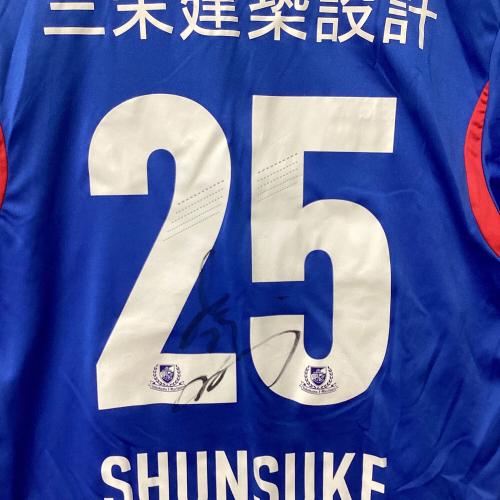 横浜F・マリノス (ヨコハマエフマリノス) 中村俊輔【25】サッカーユニフォーム Z49461 2013年ホーム サイン証明なし SIZE L ブルー