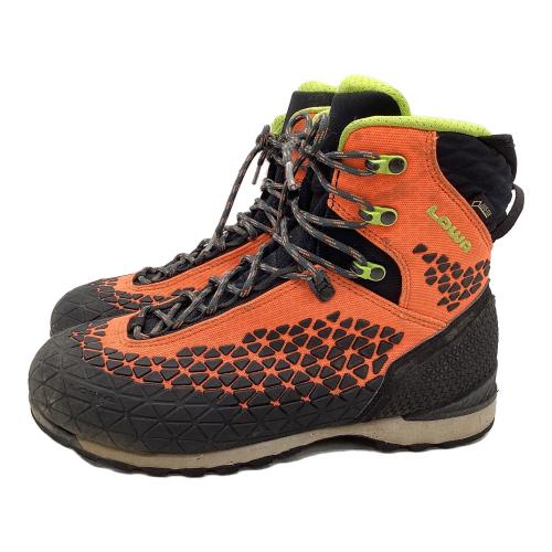 LOWA (ローバー) ALPINE SL GTX ハイカット(ハードソール) トレッキングシューズ メンズ SIZE 26cm オレンジ×ブラック
