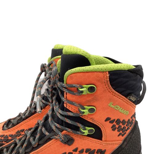 LOWA (ローバー) ALPINE SL GTX ハイカット(ハードソール) トレッキングシューズ メンズ SIZE 26cm オレンジ×ブラック