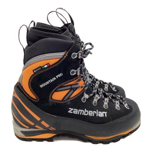 zamberlan (ザンバラン) マウンテンプロ EVO GT RR PU 厳冬期用 トレッキングシューズ SIZE EU43(26.5cm) ブラック×オレンジ