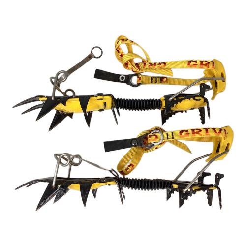 GRIVEL (グリベル) 12本爪アイゼン ブラック×イエロー G12 EVO オーマチックSP