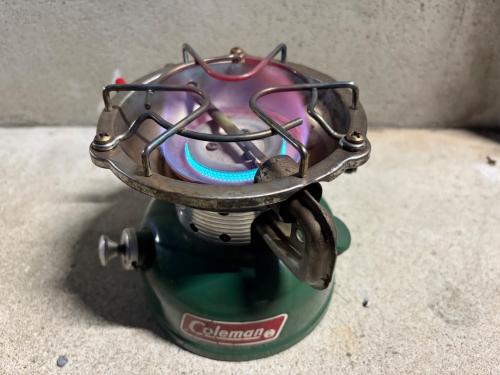 Coleman (コールマン) スポーツスター 502 ガソリンシングルバーナー 2レバー ヴィンテージ