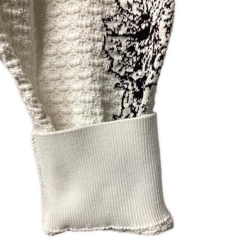 PEARLY GATES (パーリーゲイツ) セーター ゴルフウェア(トップス) 053-2270907 クルーネックニットプルオーバー メンズ SIZE XXL ホワイト