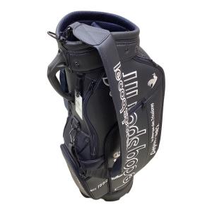 le coq sportif GOLF (ルコック スポルティフ ゴルフ) キャディバッグ LG4FCB02M 9.5型6口 ネイビー グラフィックデザイン 大口径モデル