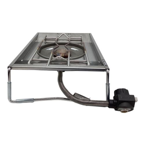 Snow peak (スノーピーク) シングルガスバーナー GS-450R 2022年11月製 フラットバーナー PSLPGマーク有