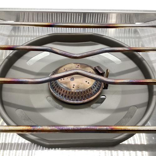 Snow peak (スノーピーク) シングルガスバーナー GS-450R 2022年11月製 フラットバーナー PSLPGマーク有