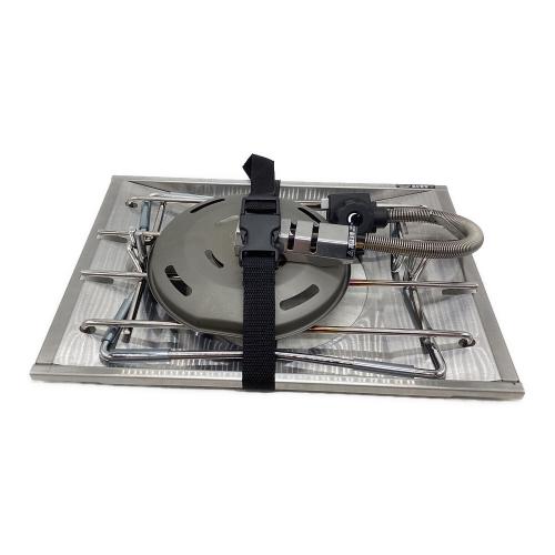 Snow peak (スノーピーク) シングルガスバーナー GS-450R 2022年11月製 フラットバーナー PSLPGマーク有