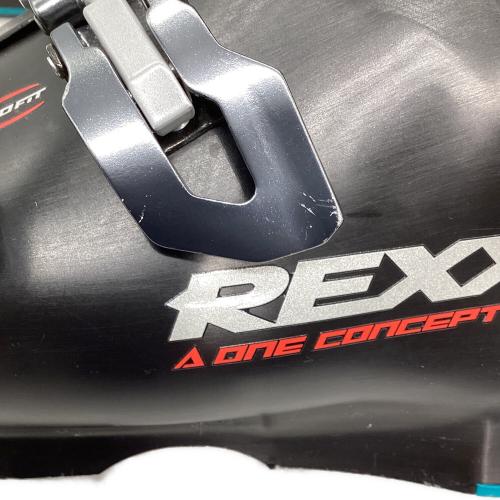 REXXAM (レグザム) POWER MAX WIDE スキーブーツ 21-22モデル レンチ付 SIZE 24.5cm ブラック×ブルー