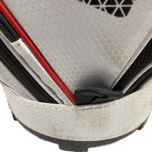 le coq sportif (ルコックスポルティフ) キャディバッグ 9.5型 ホワイト×ブラック