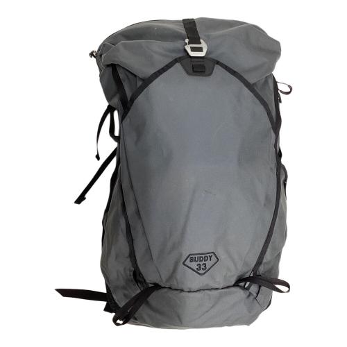 PAAGO WORKS (パーゴワークス) バックパック 33L グレー×ブラック BUDDY 33