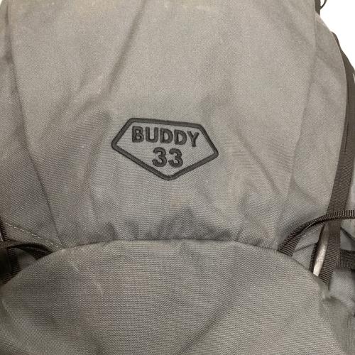 PAAGO WORKS (パーゴワークス) バックパック 33L グレー×ブラック BUDDY 33