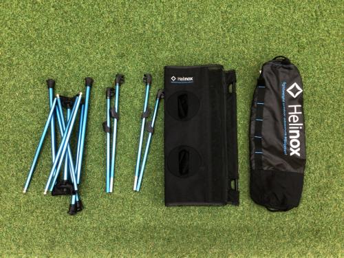 Helinox (ヘリノックス) アウトドアテーブル ブラック×ブルー テーブルワン