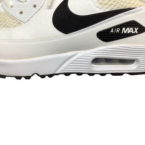 NIKE (ナイキ) ゴルフシューズ CU9978-101 エアマックス 90G メンズ SIZE 27cm ホワイト×ブラック