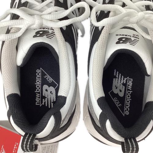 NEW BALANCE GOLF (ニューバランス ゴルフ) ゴルフシューズ UGS530D メンズ SIZE 26.5cm ブラック×ホワイト