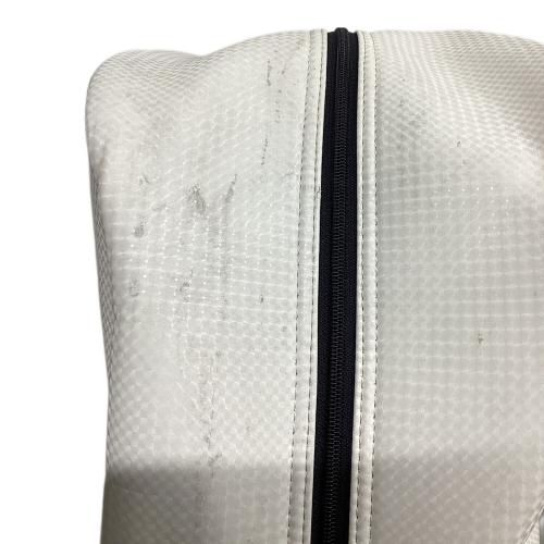 TaylorMade (テーラーメイド) キャディバッグ カバー付 TB648 ホワイト×ネイビー オーステック キャディバッグ