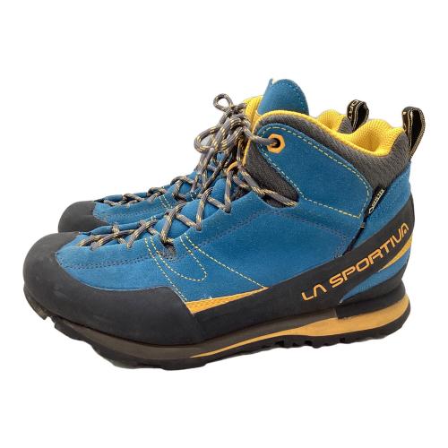 LA SPORTIVA (スポルティバ) ボルダーXミッド ミドルカット トレッキングシューズ アプローチシューズ メンズ EU42(約27cm) ブルー
