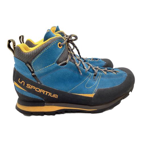 LA SPORTIVA (スポルティバ) ボルダーXミッド ミドルカット トレッキングシューズ アプローチシューズ メンズ EU42(約27cm) ブルー