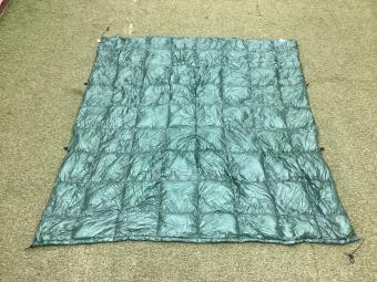 Highland designs (ハイランドデザイン) ブランケット グリーン Flap Wrap Ⅱ