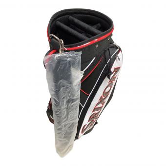 SRIXON (スリクソン) キャディバッグ GGC-S128 9型 5口 ブラック×ホワイト