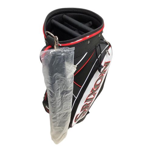 SRIXON (スリクソン) キャディバッグ GGC-S128 9型 5口 ブラック×ホワイト