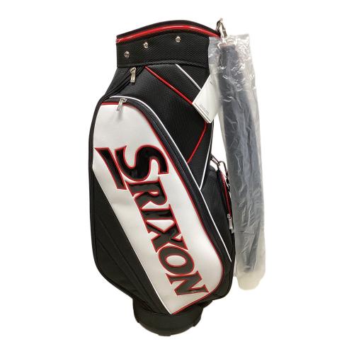 SRIXON (スリクソン) キャディバッグ GGC-S128 9型 5口 ブラック×ホワイト