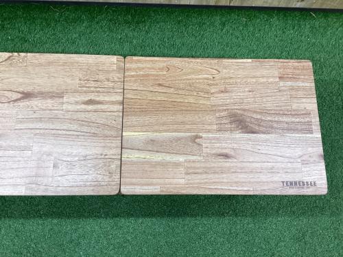 TENNESSEE (テネシー) フォールディングボックス 縦型天板テーブル システムラック（収納BOX＆テーブル）ホワイト×ブラウン