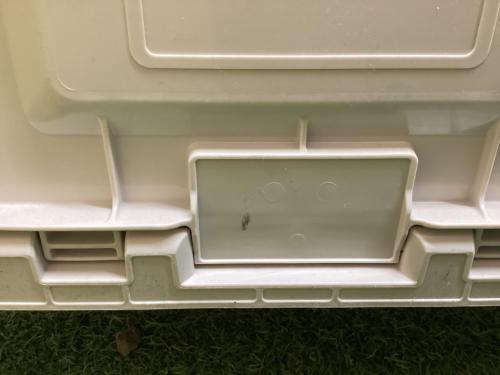 TENNESSEE (テネシー) フォールディングボックス 縦型天板テーブル システムラック（収納BOX＆テーブル）ホワイト×ブラウン