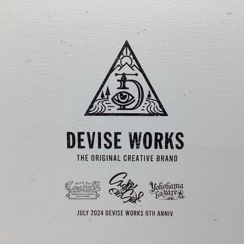 DEVISE WORKS (デバイスワークス) アウトドア雑貨 ホワイト アートボード DEVISE LOGO