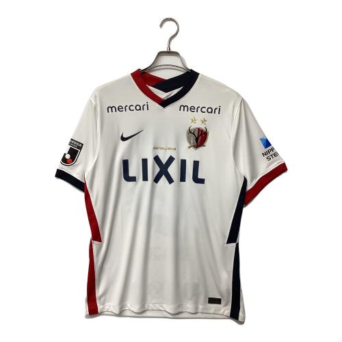 鹿島アントラーズ (カシマアントラーズ) 荒木遼太郎【13】サッカーユニフォーム CV9240-100 2021年 アウェイ SIZE XL ホワイト