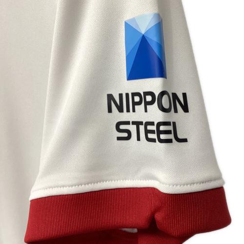 鹿島アントラーズ (カシマアントラーズ) 荒木遼太郎【13】サッカーユニフォーム CV9240-100 2021年 アウェイ SIZE XL ホワイト