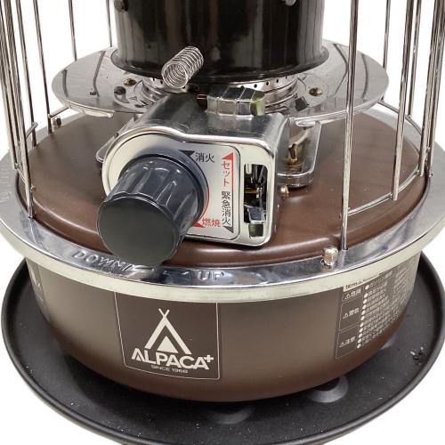 ALPACA+ (アルパカ) アルパカプラスストーブ アウトドアヒーター TS-77NC ブラウン 暖房出力3.0kW/タンク容量3.7L PSCマーク有