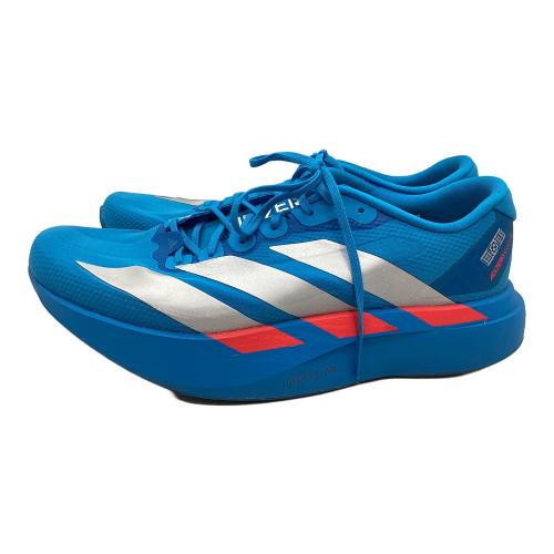 adidas (アディダス) ランニングシューズ JR2023 アディゼロ EVO SL ウーブン メンズ SIZE 28cm ブルー×レッド