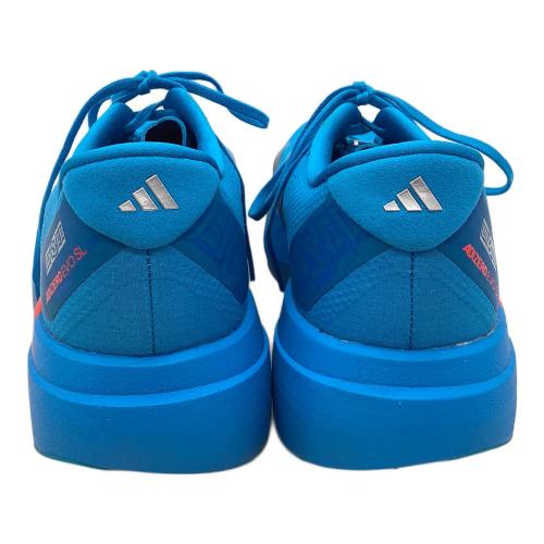 adidas (アディダス) ランニングシューズ JR2023 アディゼロ EVO SL ウーブン メンズ SIZE 28cm ブルー×レッド