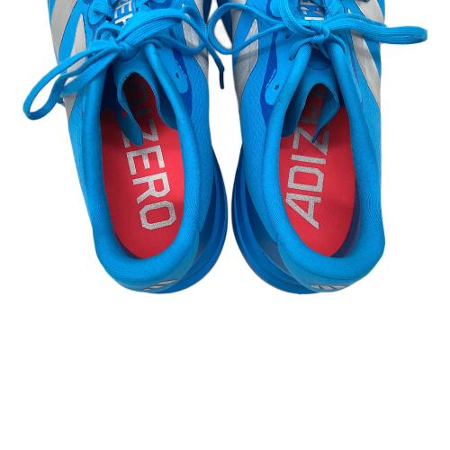 adidas (アディダス) ランニングシューズ JR2023 アディゼロ EVO SL ウーブン メンズ SIZE 28cm ブルー×レッド