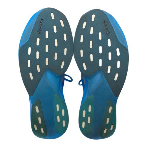 adidas (アディダス) ランニングシューズ JR2023 アディゼロ EVO SL ウーブン メンズ SIZE 28cm ブルー×レッド