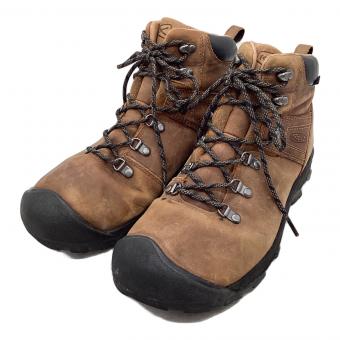 KEEN (キーン) ピレニーズ ミドルカット トレッキングシューズ メンズ SIZE 28cm ブラウン