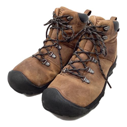 KEEN (キーン) ピレニーズ ミドルカット トレッキングシューズ メンズ SIZE 28cm ブラウン