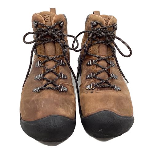 KEEN (キーン) ピレニーズ ミドルカット トレッキングシューズ メンズ SIZE 28cm ブラウン