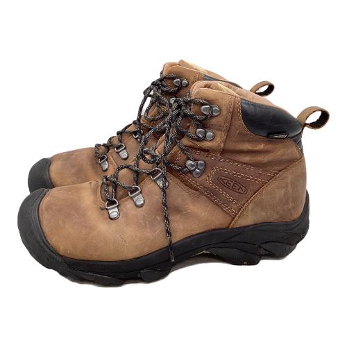 KEEN (キーン) ピレニーズ ミドルカット トレッキングシューズ メンズ SIZE 28cm ブラウン
