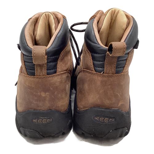 KEEN (キーン) ピレニーズ ミドルカット トレッキングシューズ メンズ SIZE 28cm ブラウン