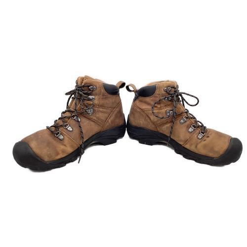 KEEN (キーン) ピレニーズ ミドルカット トレッキングシューズ メンズ SIZE 28cm ブラウン