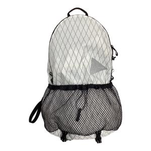 and wander (アンドワンダー) バックパック 574-2975116 ホワイト X-Pac 20L daypack