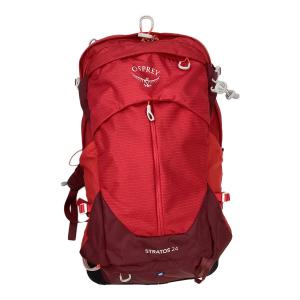 OSPREY (オスプレー) バックパック レインカバー欠品 SIZE S レッド ストラトス24