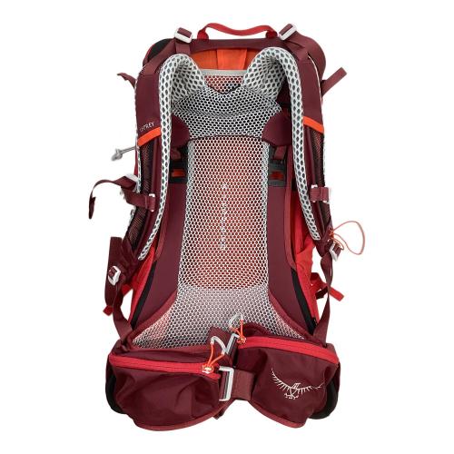 OSPREY (オスプレー) バックパック レインカバー欠品 SIZE S レッド ストラトス24