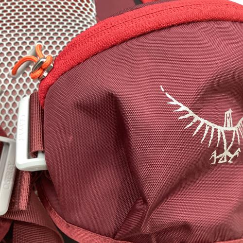 OSPREY (オスプレー) バックパック レインカバー欠品 SIZE S レッド ストラトス24