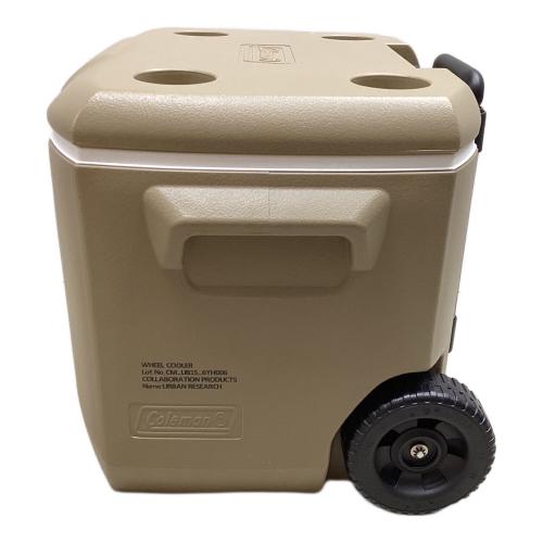 Coleman (コールマン) ホイールクーラー クーラーボックス 別注カラー 60QT(約56L) コヨーテ コヨーテ URBAN RESEARCH ホイールクーラー